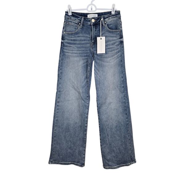 Risen Denim - NEW NWT Women's Risen Mid Rise Wide Leg Denim Jeans | Size 1/25